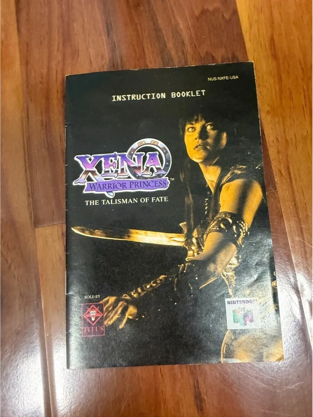 Xena Warrior Princess Talisman of Fate Nintendo 64 N64 CIB Complete Box Manual